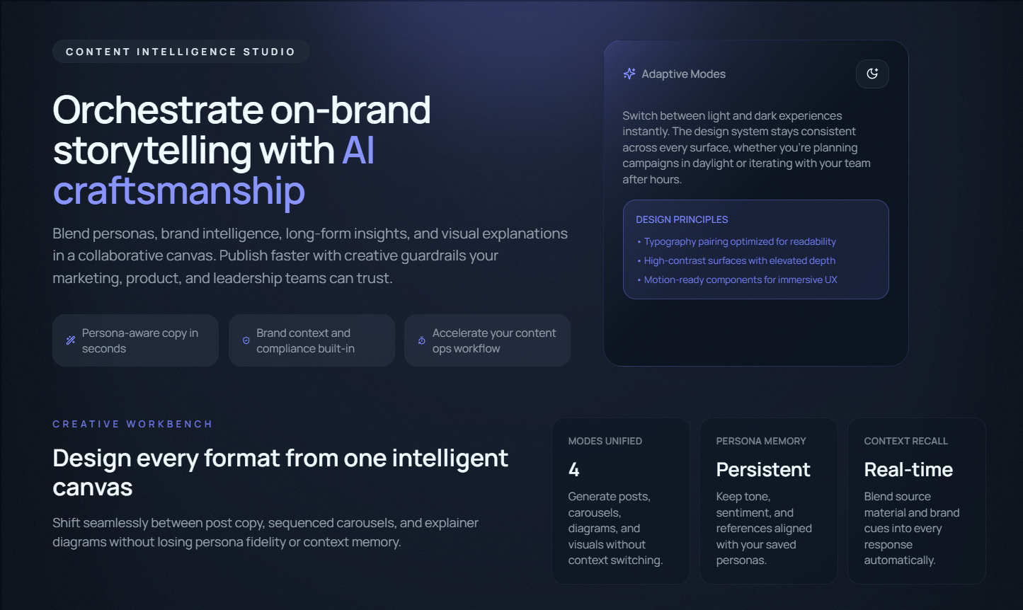 Radhika's Intelligence Studio